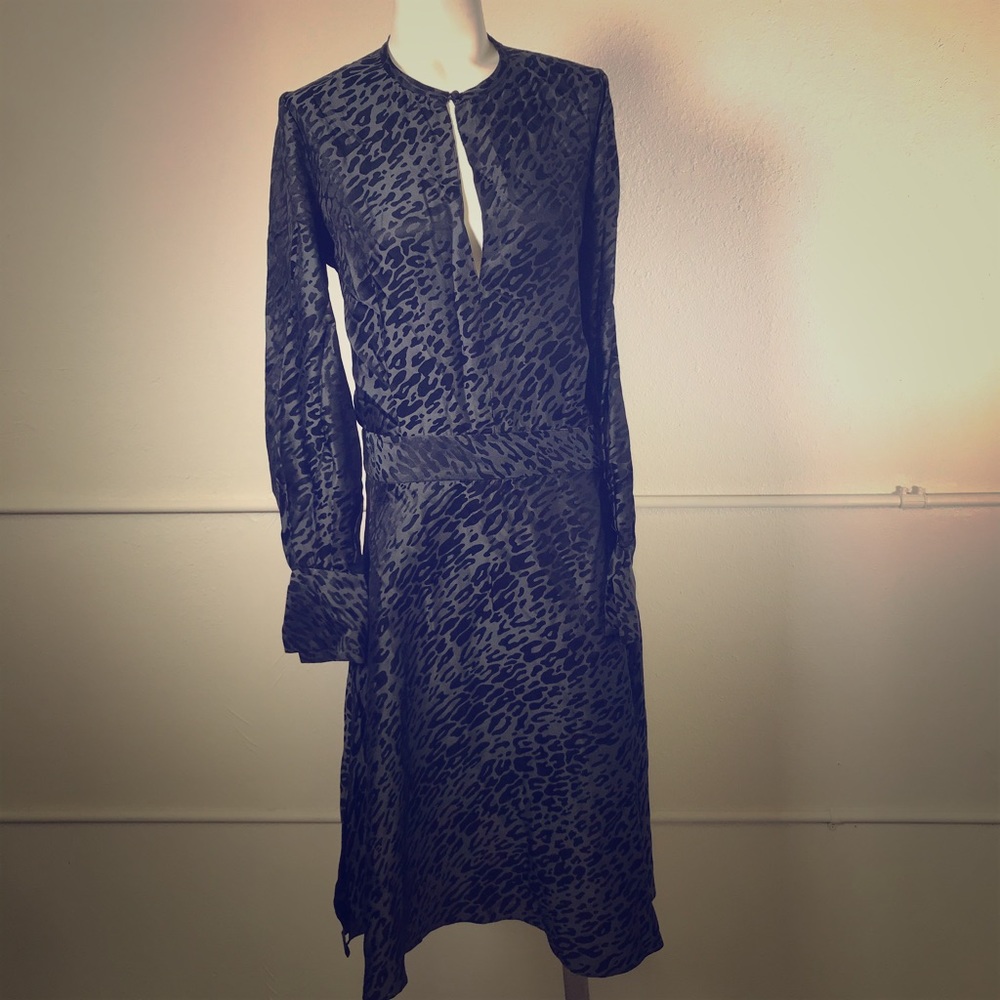 EQUIPMENT Magnolia Silk Blend Backless Dress